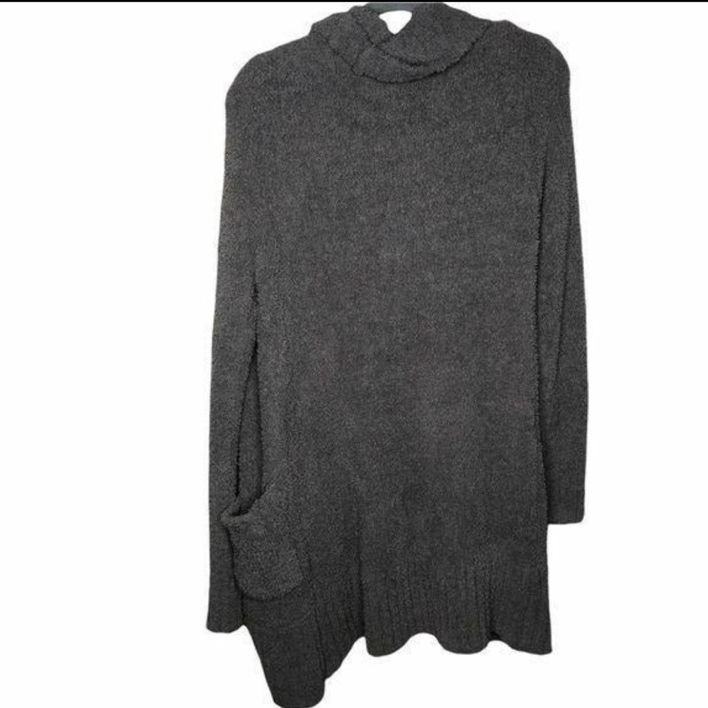 Woven Heart Charcoal Women's Cardigan